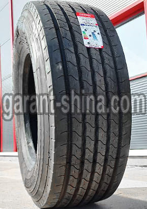 Petlas SH110 Progreen (рулевая) 385/65 R22.5 164K 24PR - Фото реальной шины с этикеткой